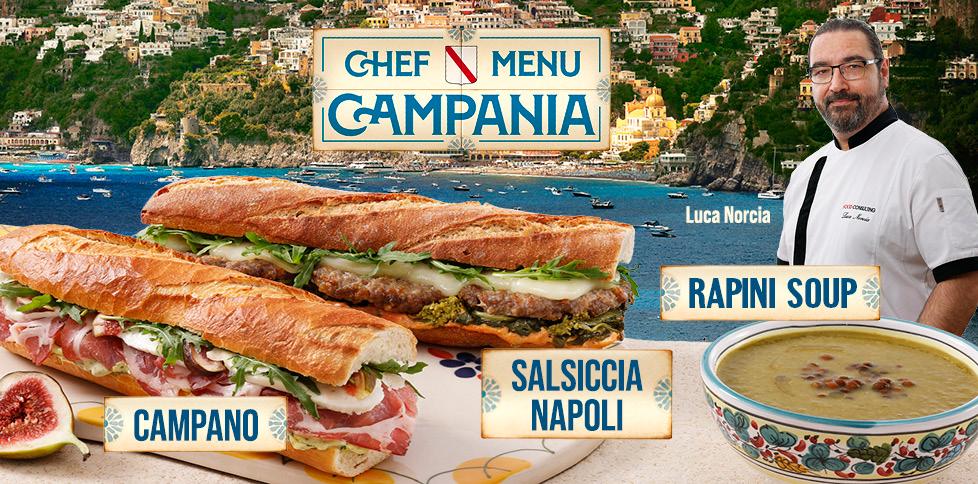 Chef menu Kampanie
