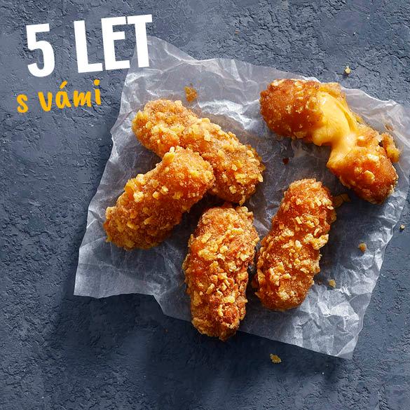 Cheddar fingers 5 pcs