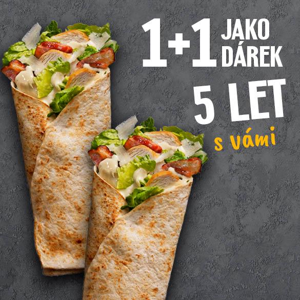 1 + 1 Caesar wrap