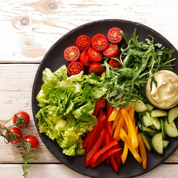 Large garden salad