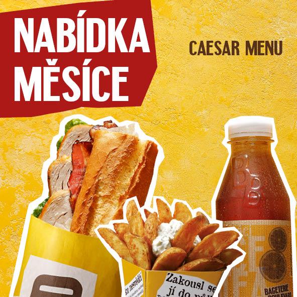 Akční Caesar menu