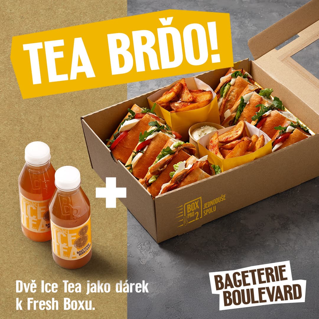 Fresh box + 2 x Ice tea 0,5 l