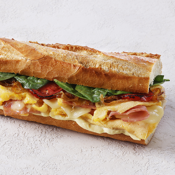 Breakfast baguette