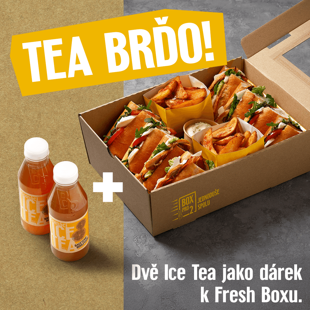 Fresh box + 2 x Ice tea 0,5 l