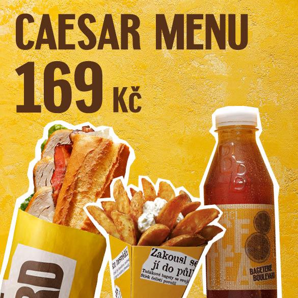 Akční Caesar menu