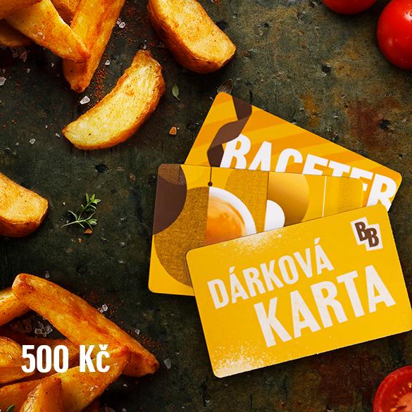 Gift card 500 CZK